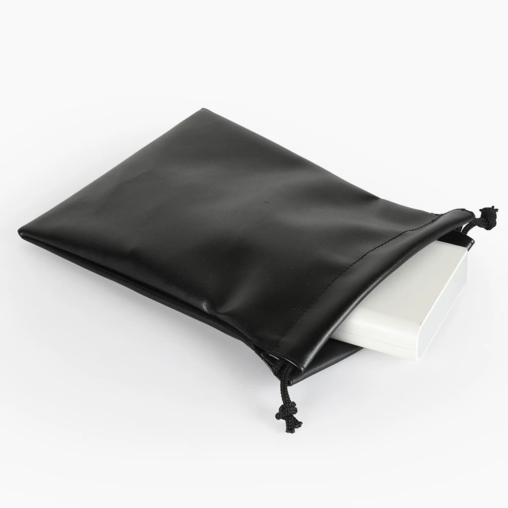 PU Drawstring Electronics Storage Pouch photo 6