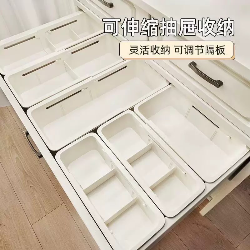 Expandable Drawer Divider Organiser, Pack of 3 photo 5