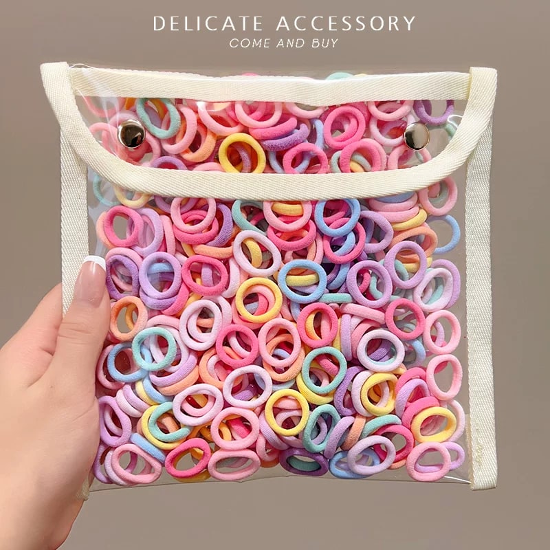 Soft Towel Hair Ties Multipack photo 2