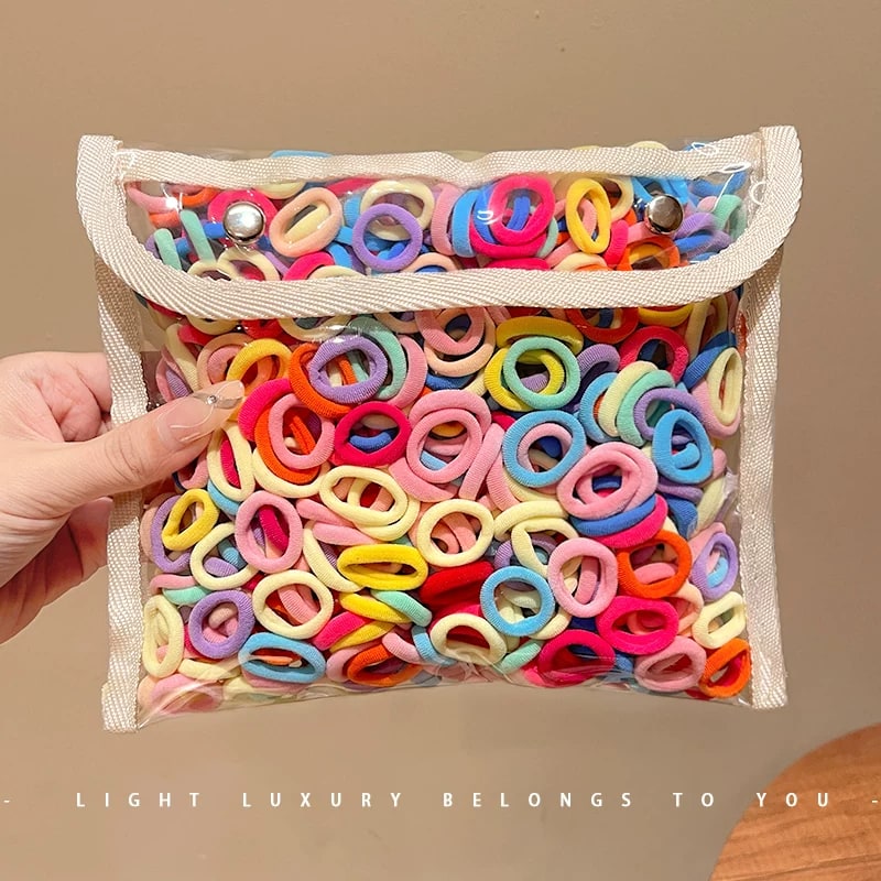 Soft Towel Hair Ties Multipack