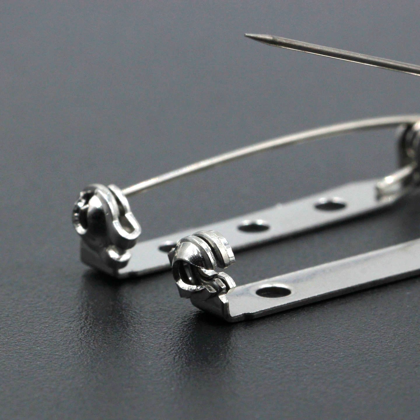 Locking Stainless Steel Brooch Pins photo 4