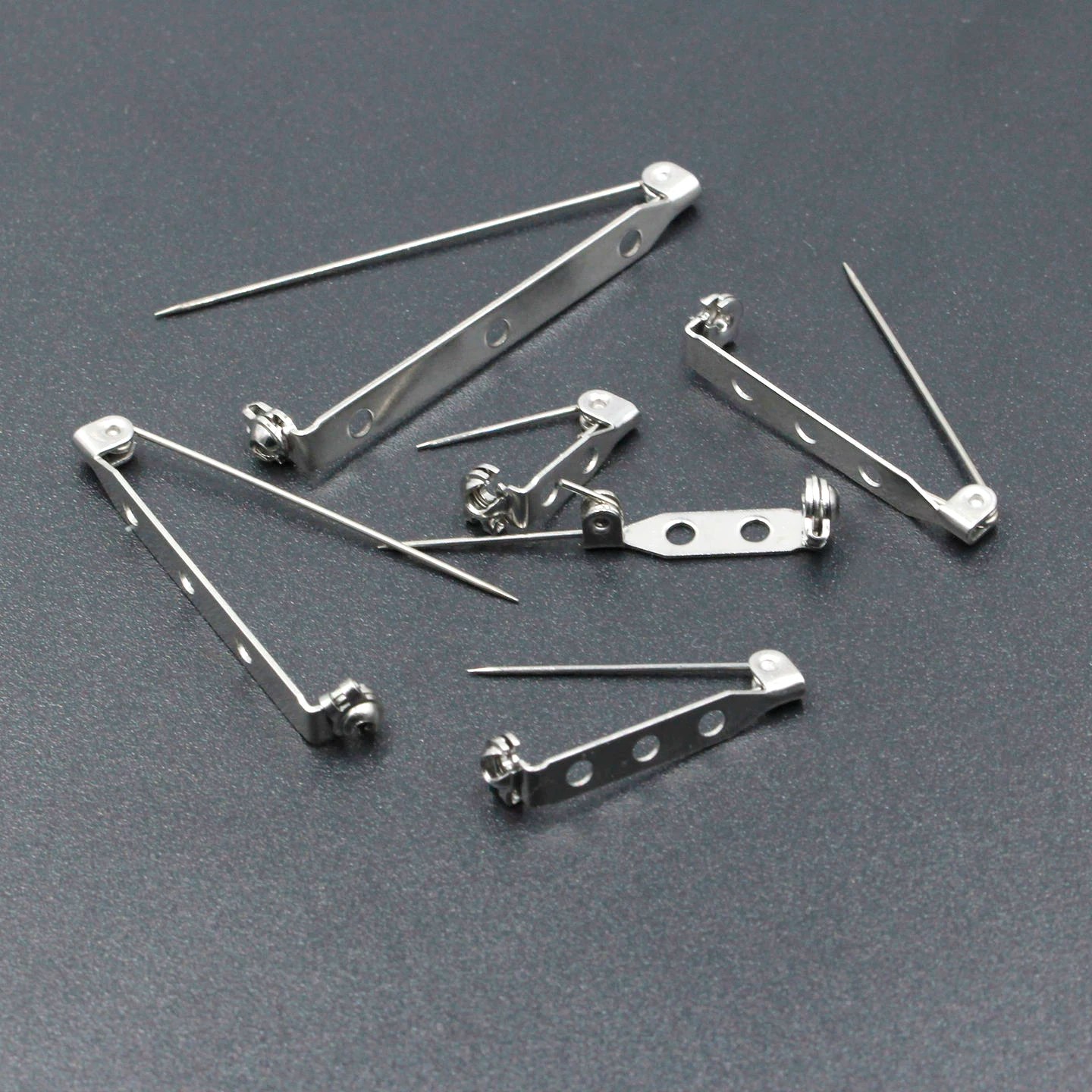 Locking Stainless Steel Brooch Pins photo 3