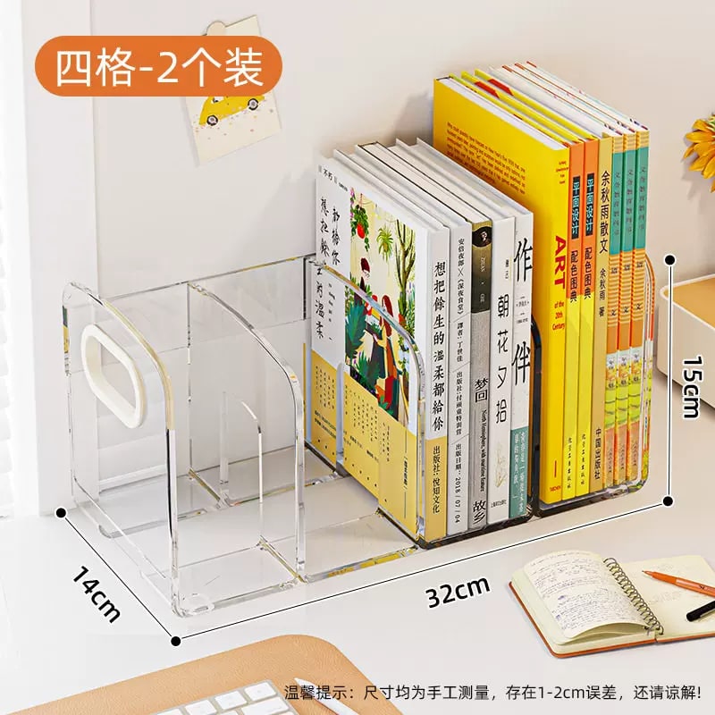 Clear Acrylic Desktop Book Stand photo 5