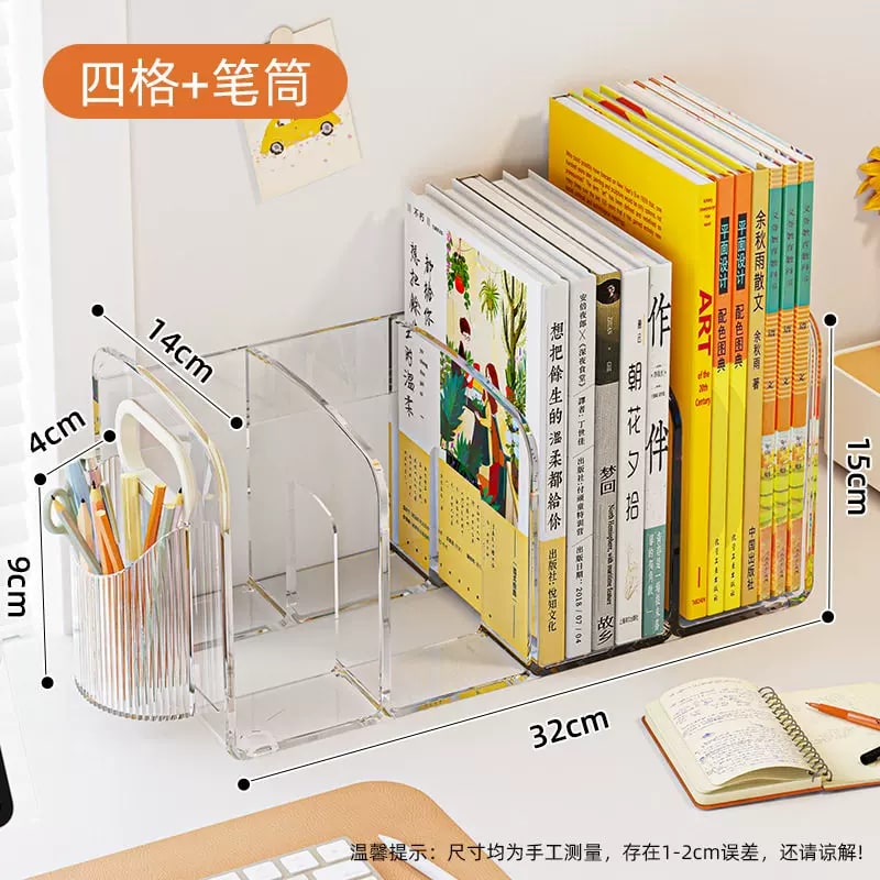 Clear Acrylic Desktop Book Stand photo 3