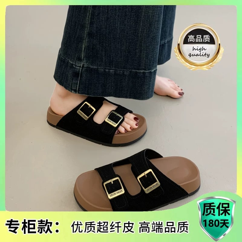 Women's Two-Strap Platform Slides photo 2