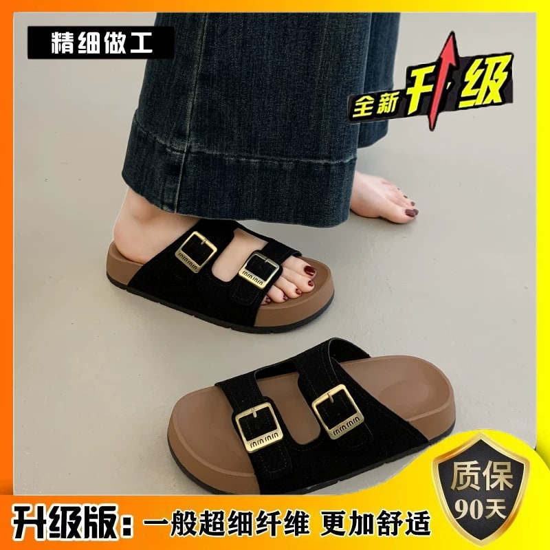 Women's Two-Strap Platform Slides photo 6