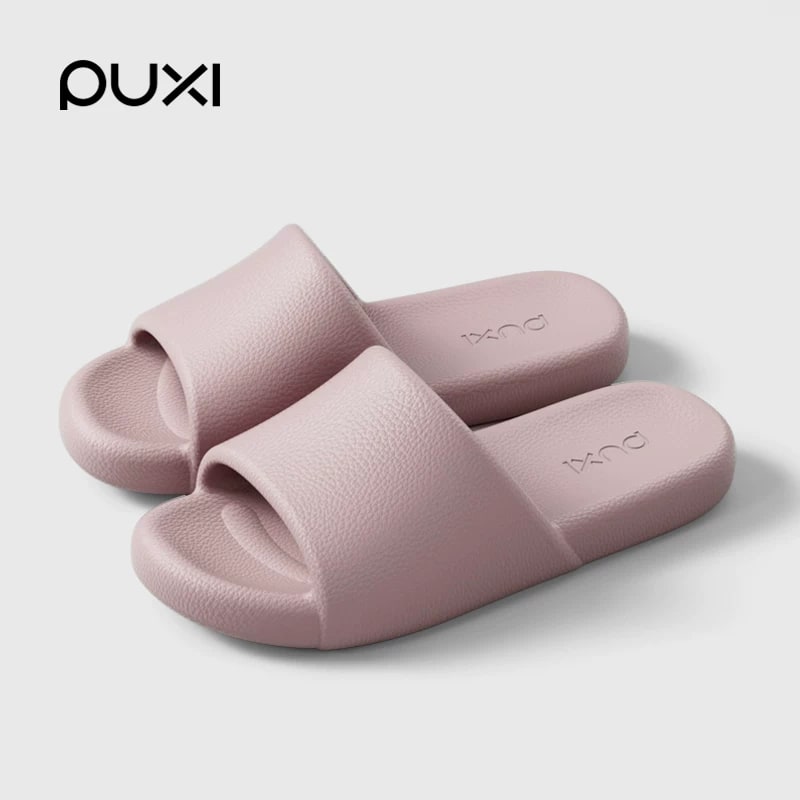 PUXI Quiet-Step Cushioned Home Slides photo 4