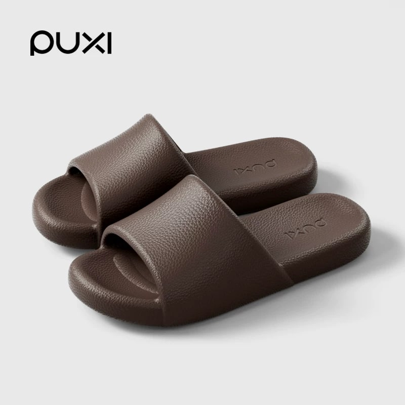 PUXI Quiet-Step Cushioned Home Slides photo 6