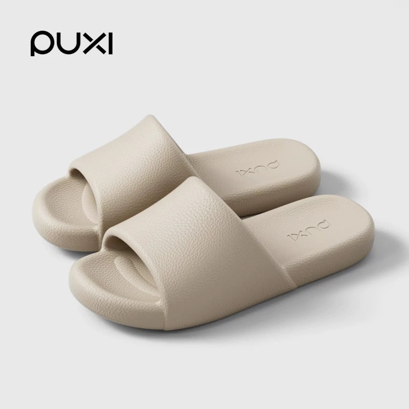 PUXI Quiet-Step Cushioned Home Slides — Fashion on G+ Market