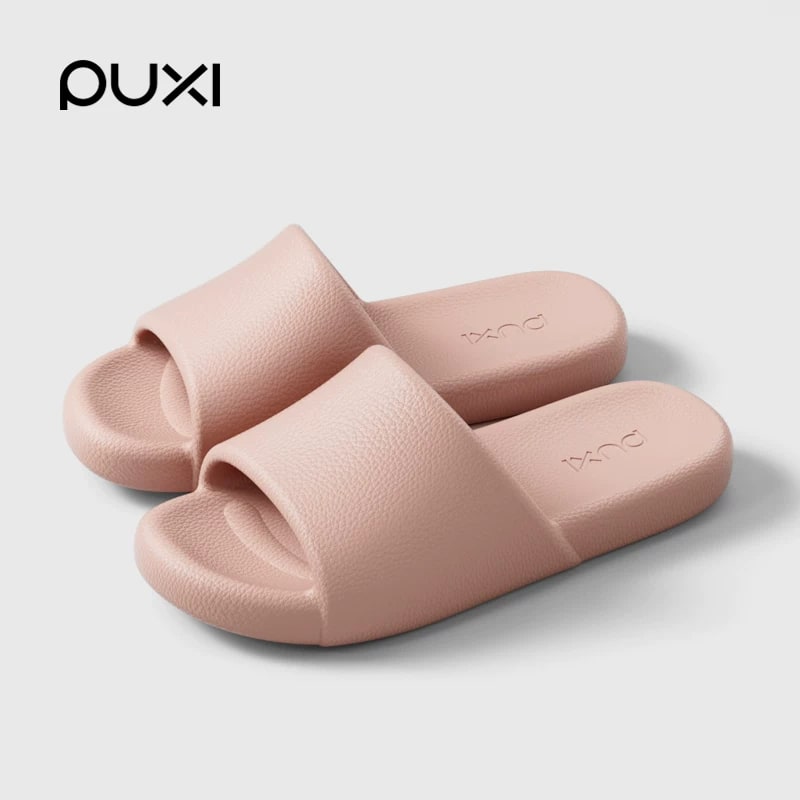 PUXI Quiet-Step Cushioned Home Slides photo 3