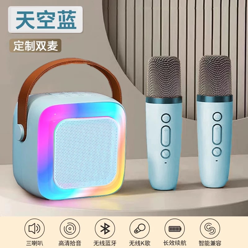Wireless Karaoke Speaker and Microphone Set photo 6