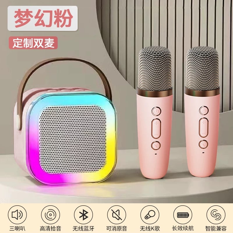 Wireless Karaoke Speaker and Microphone Set photo 4