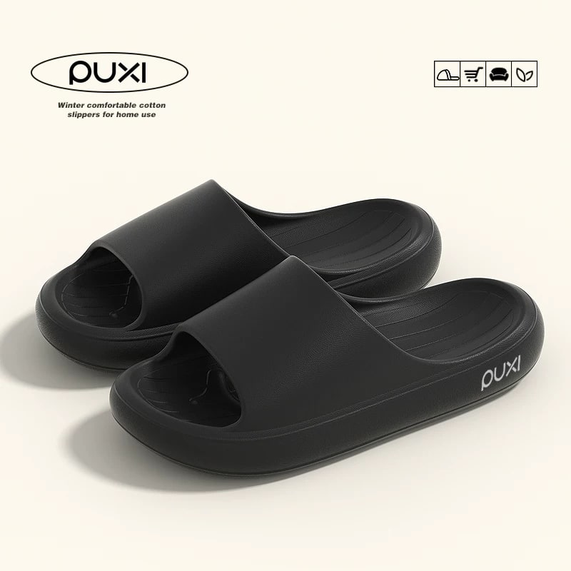 Puxi Thick Sole Mens Slides