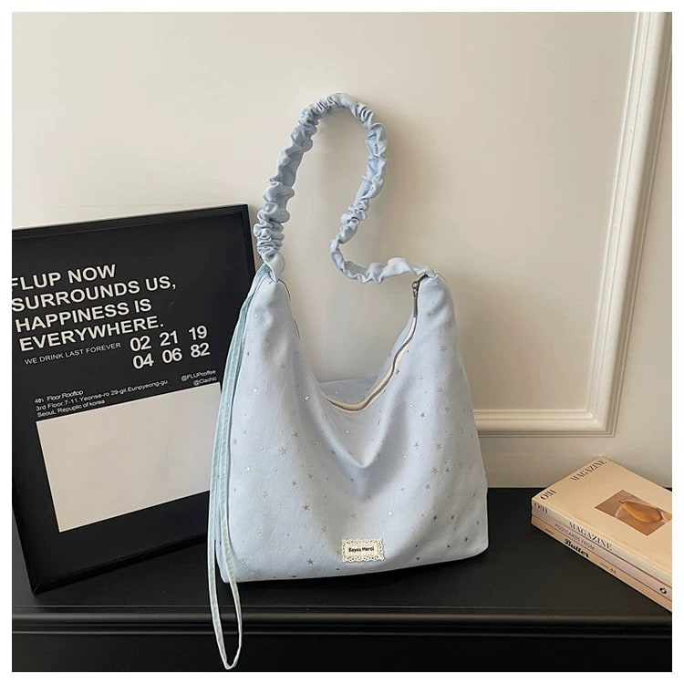 Polka Dot Canvas Tote Shoulder Bag — Fashion on G+ Market