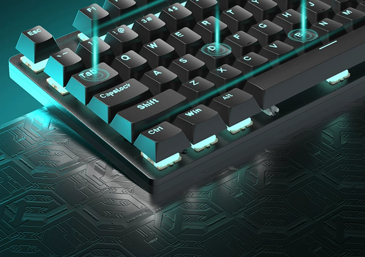 AULA F2088 Air Wireless Mechanical Keyboard, 108 Key