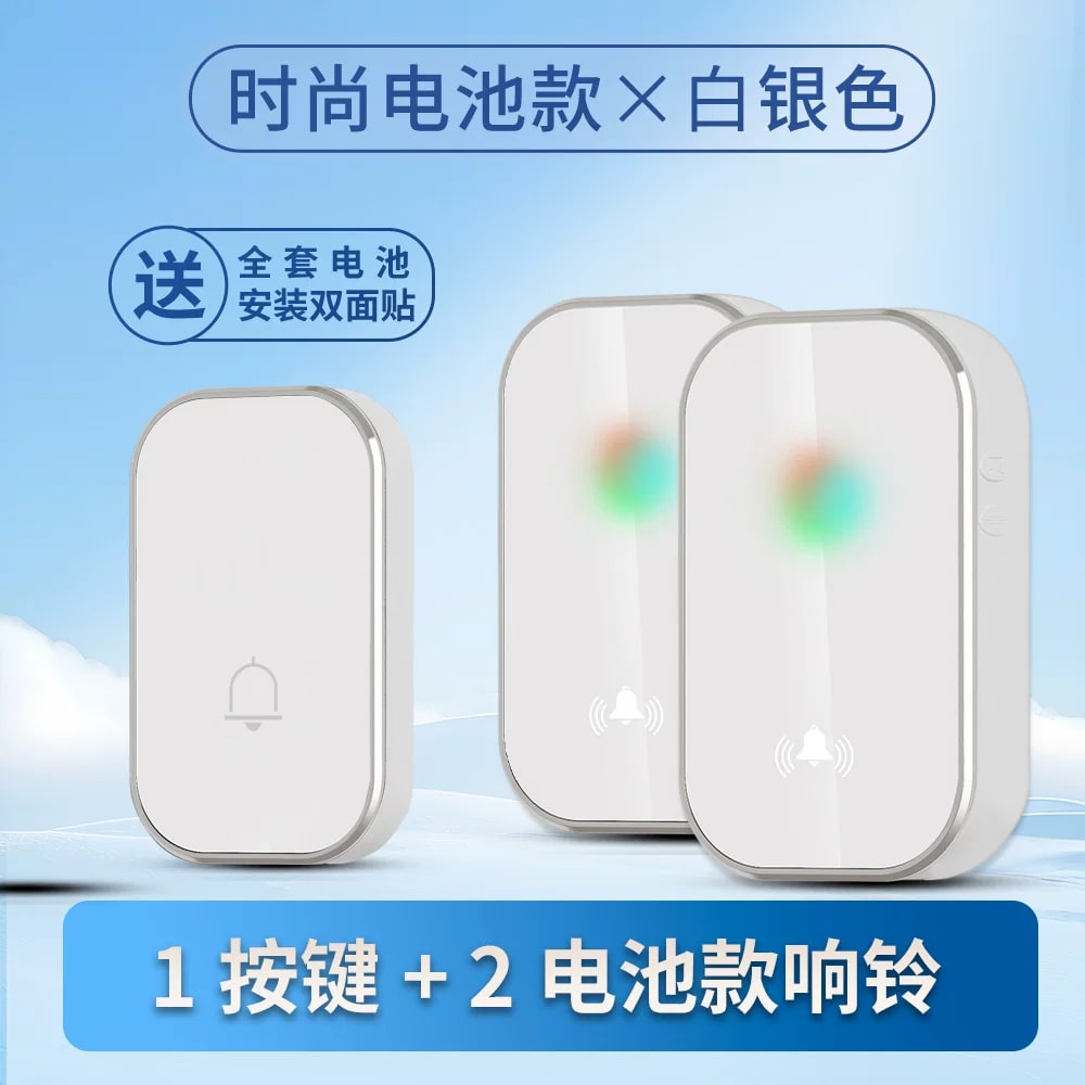 Waterproof Wireless Doorbell with Battery Bell Push photo 4