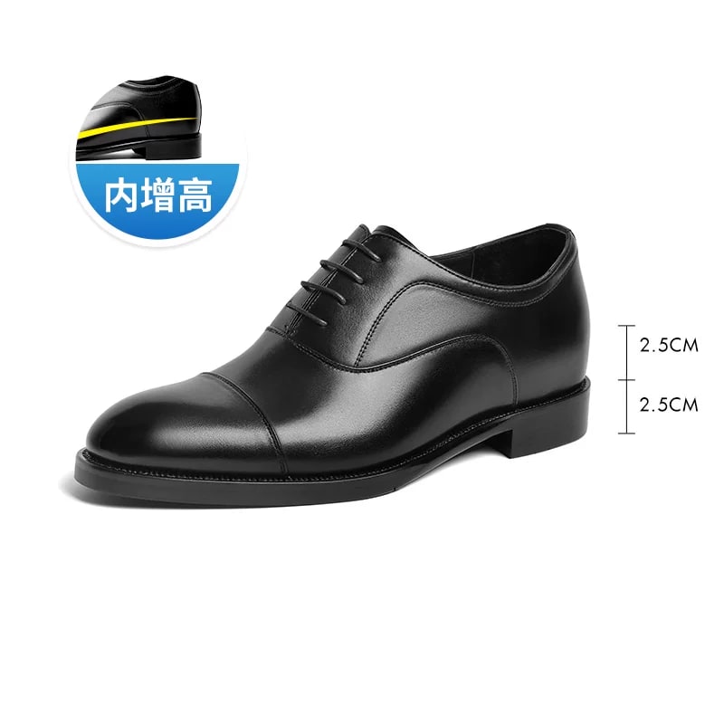 Belle Leather Cap-Toe Oxford Dress Shoes for Men photo 6