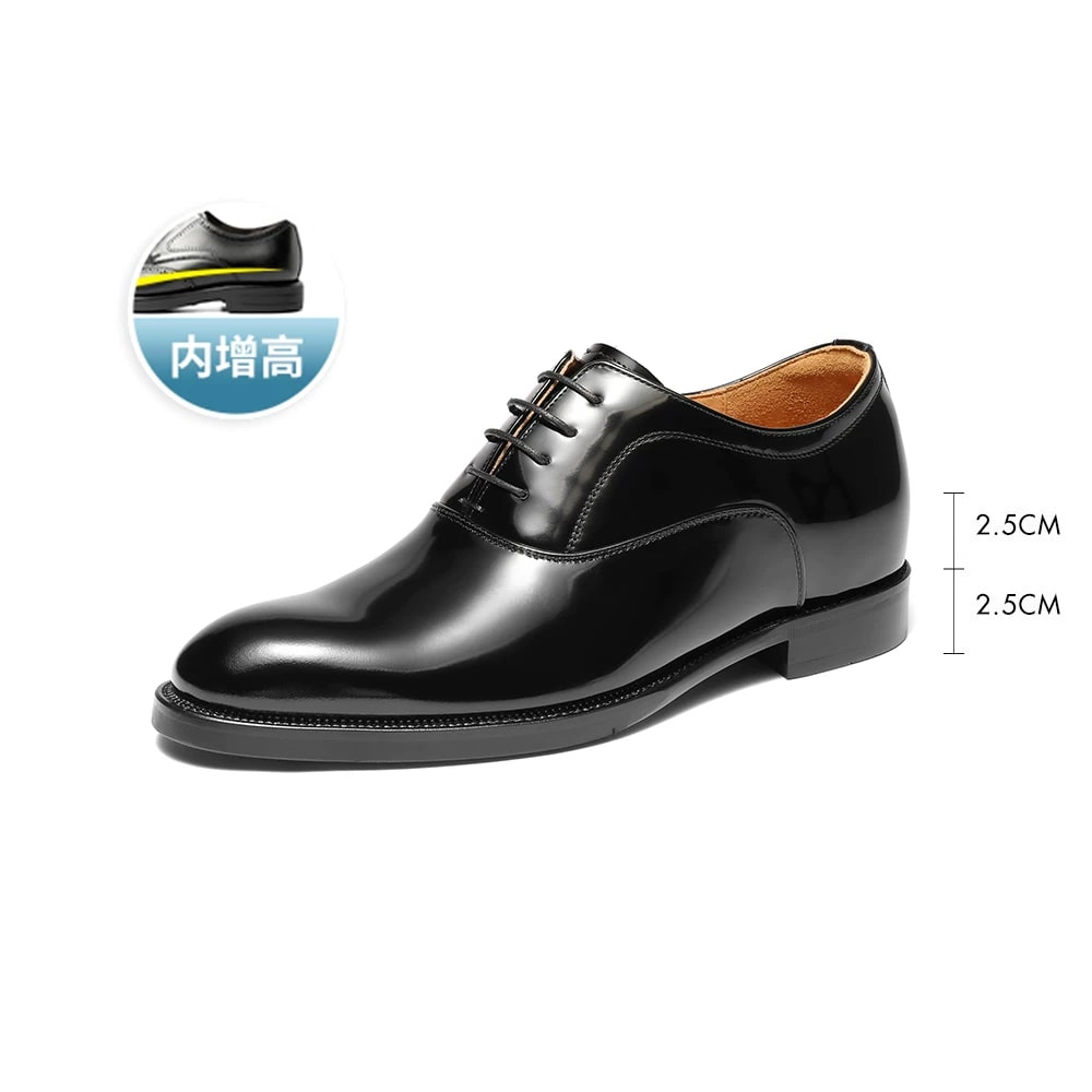 Belle Leather Cap-Toe Oxford Dress Shoes for Men photo 3