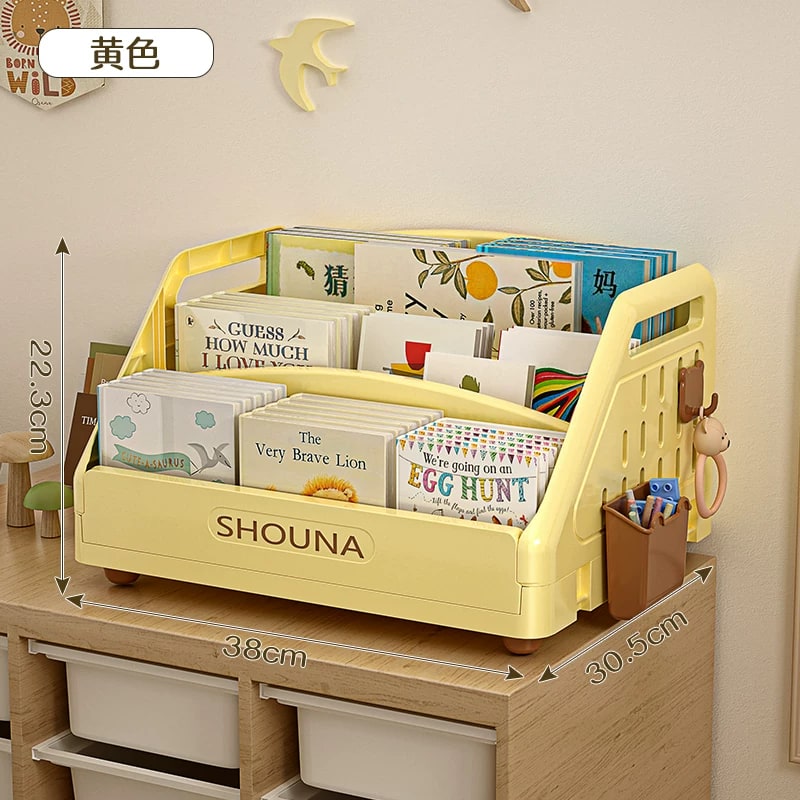 Children's Stepped Picture-Book Rack and Storage Shelf photo 2