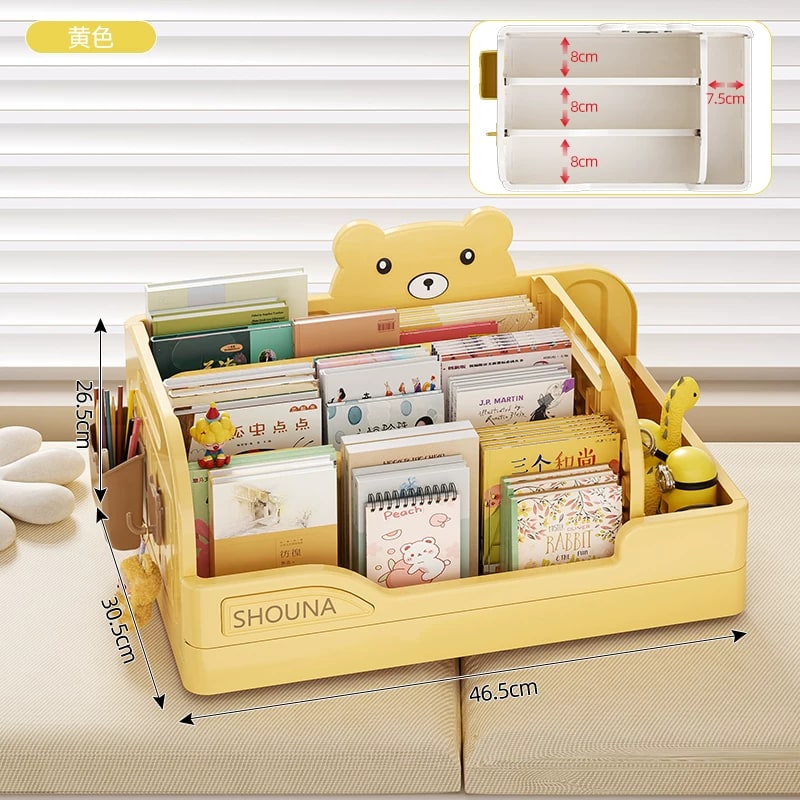 Children's Stepped Picture-Book Rack and Storage Shelf photo 4