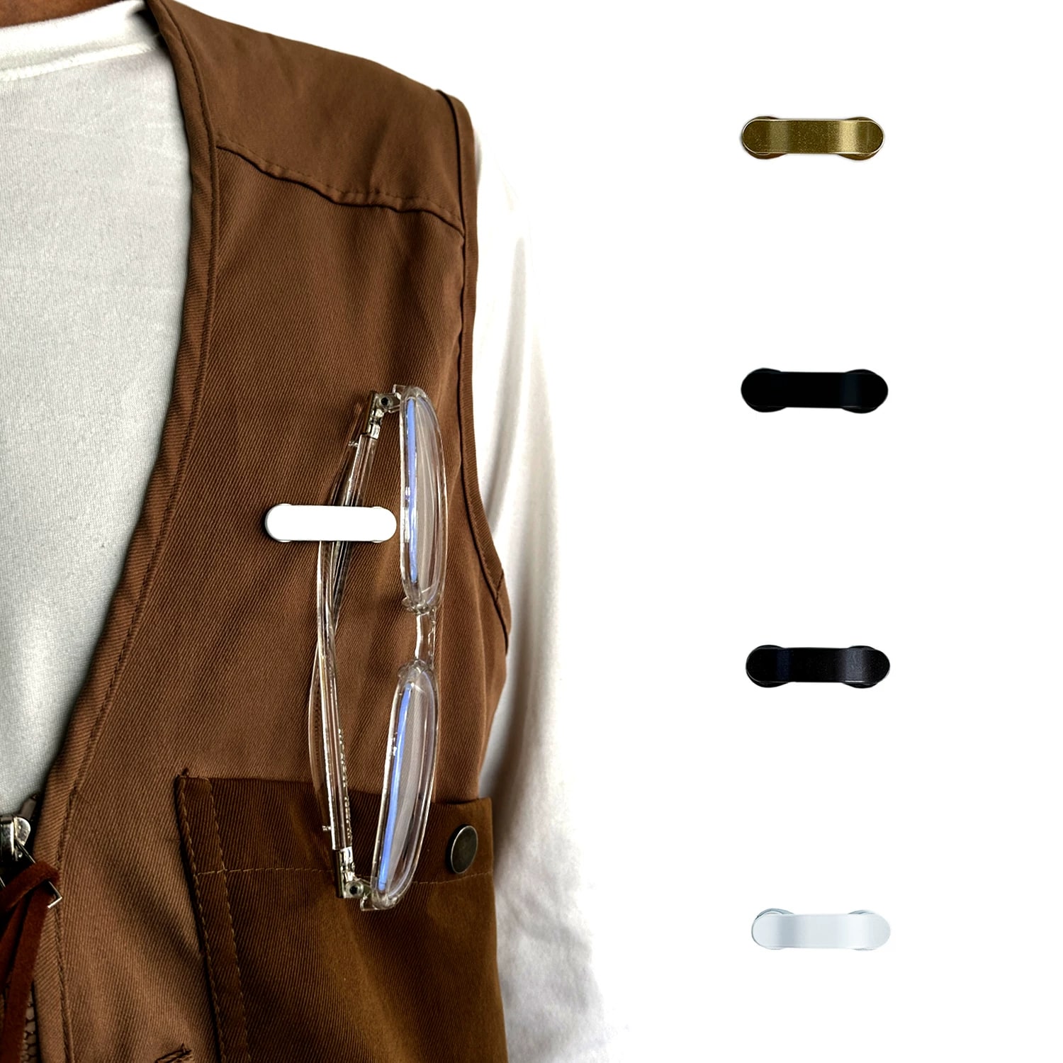 Magnetic Eyeglasses Holder Clip photo 5