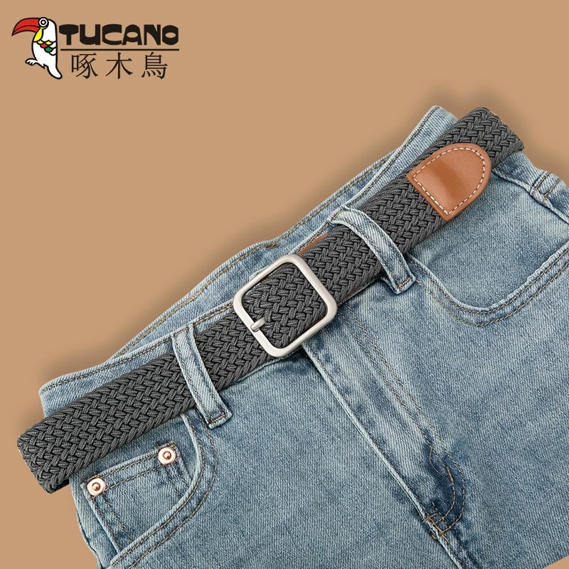 Tucano Woven Elastic Canvas Belt, No Punching photo 6