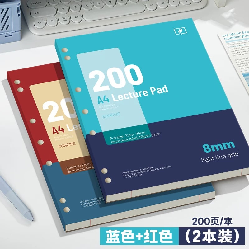 A4 Lecture Pad, 200 Pages photo 6
