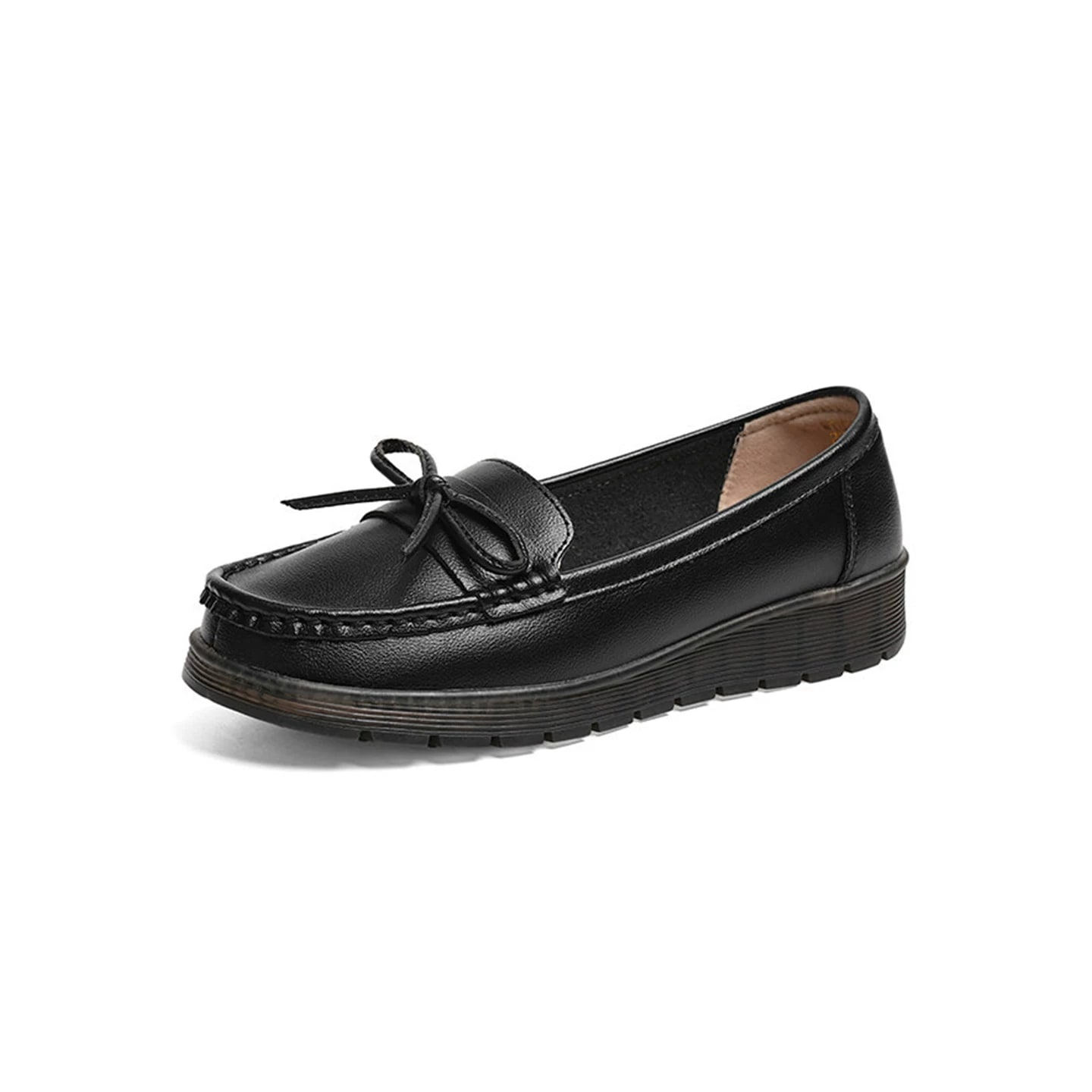 Red Dragonfly Women's Slip-On Leather Loafers photo 4