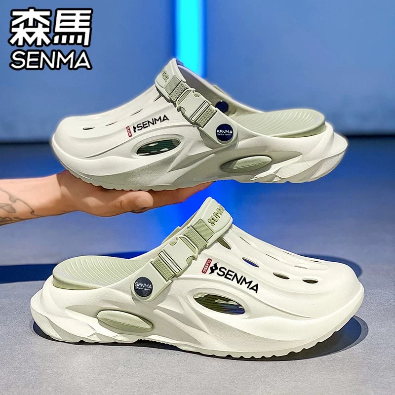 Senma Men's Sports Clogs, Moulded EVA photo 2
