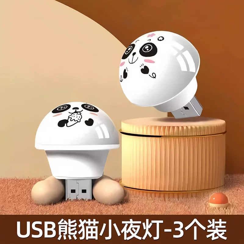 Panda Voice-Controlled USB Night Light photo 3