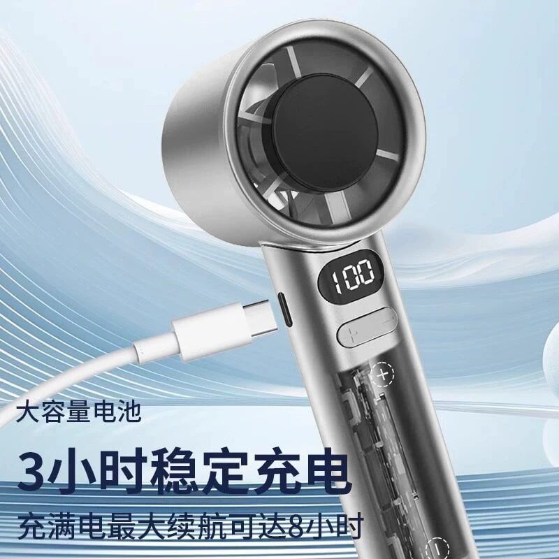 Handheld Rechargeable Mini Fan photo 4