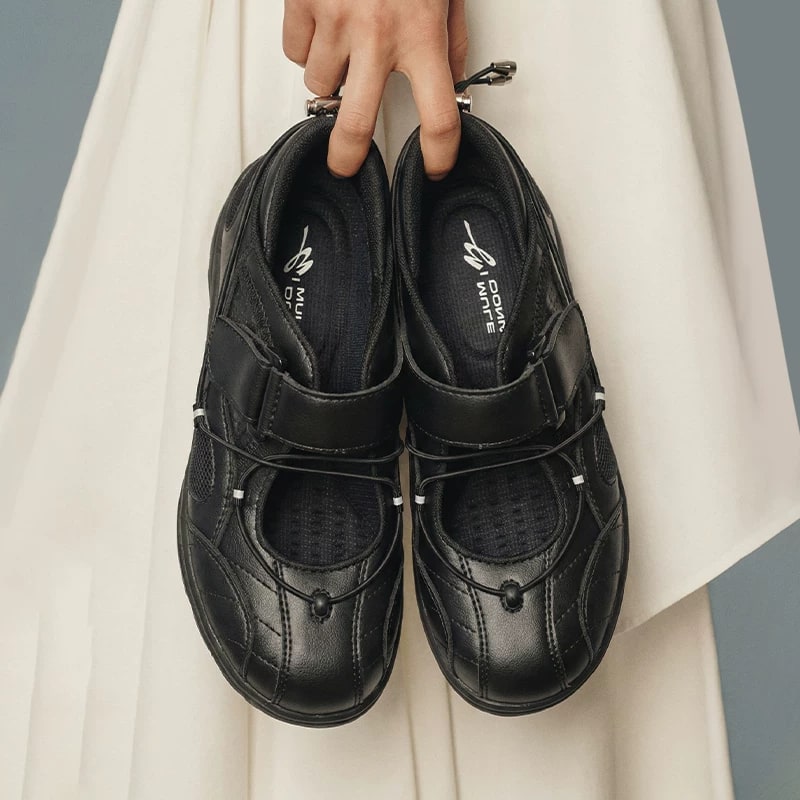 Women's Cushioned Mary Jane Sport Flats photo 5