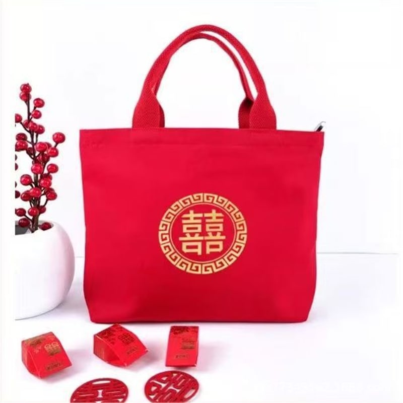 Red Wedding Gift Tote Bag — Fashion on G+ Market