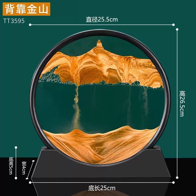 Sand-Art Hourglass Desk Ornament photo 3