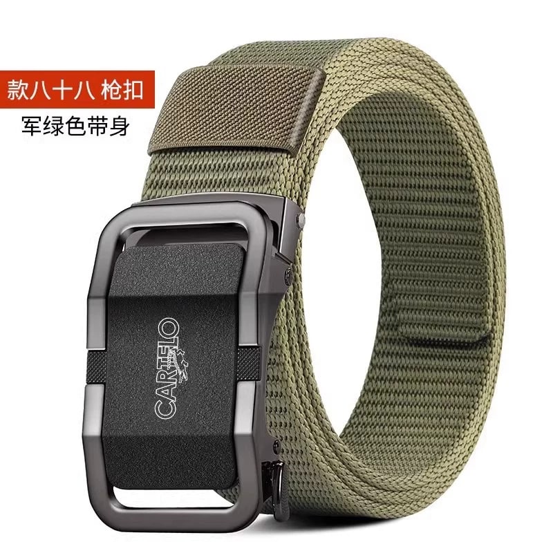 CARTELO Men's Automatic Buckle Canvas Belt photo 3