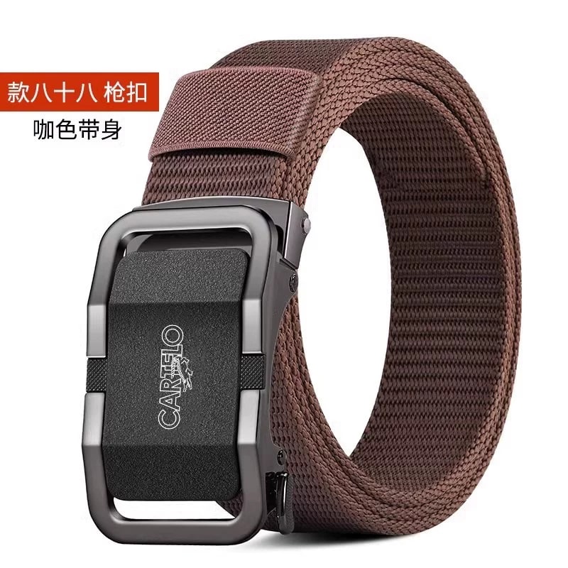 CARTELO Men's Automatic Buckle Canvas Belt photo 4