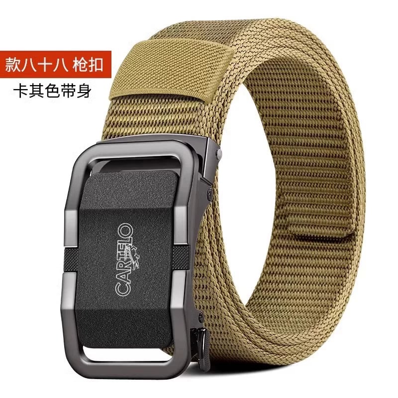 CARTELO Men's Automatic Buckle Canvas Belt photo 5