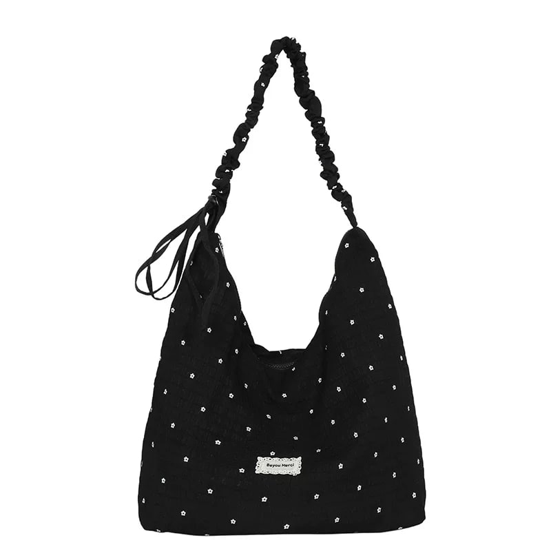 Crinkle Canvas Tote Bag with Zip photo 5