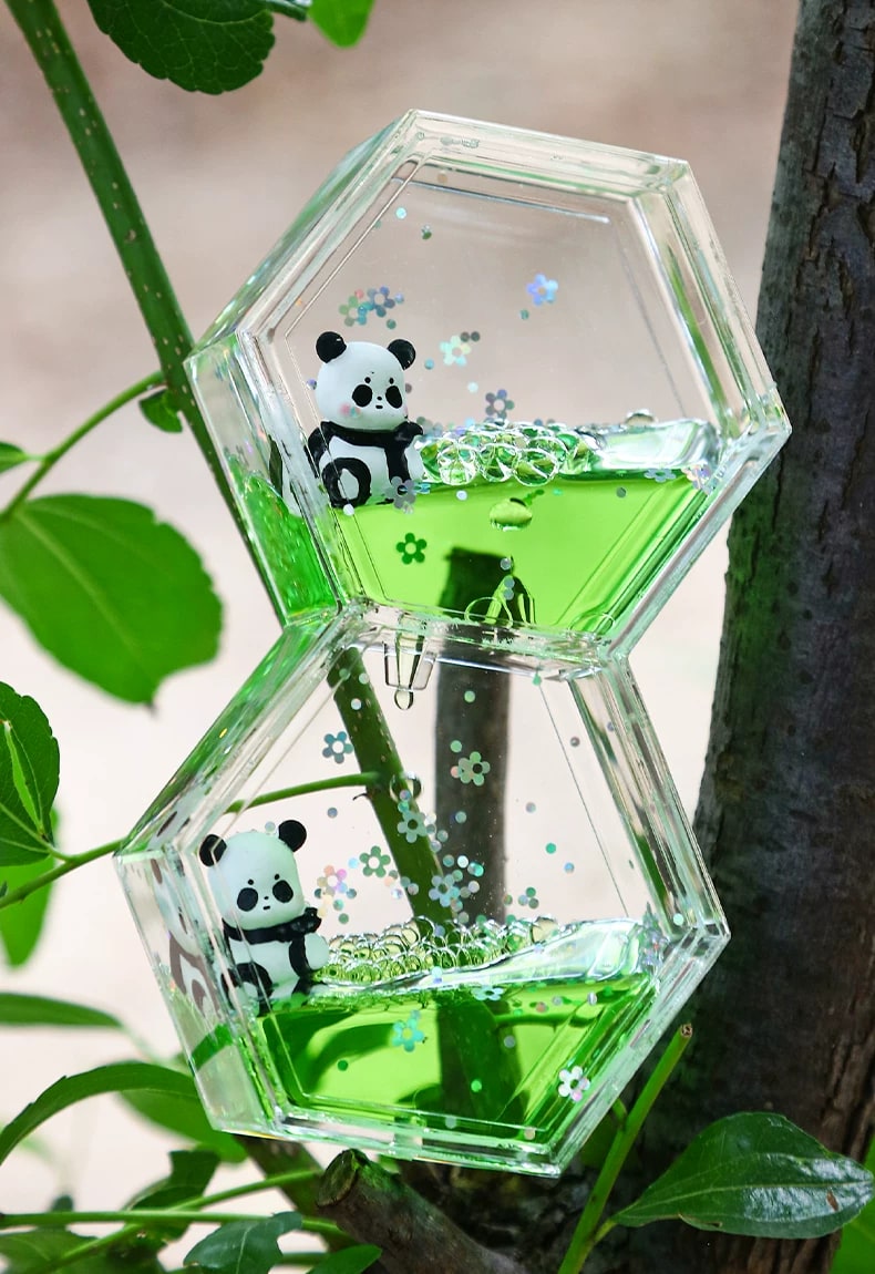 Panda Oil Drip Timer Desk Ornament photo 3