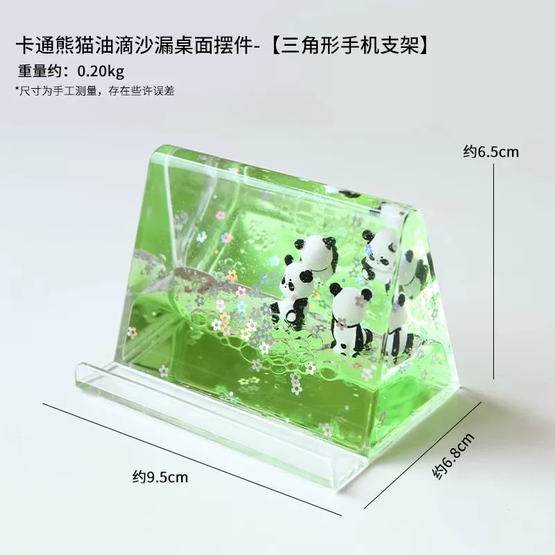 Panda Oil Drip Timer Desk Ornament photo 6