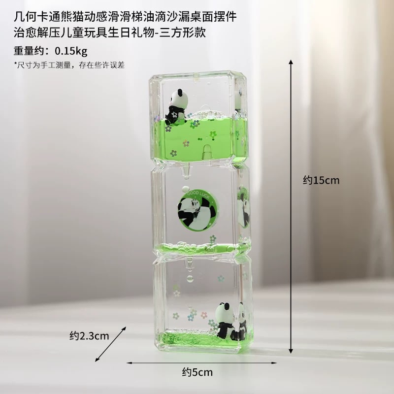 Panda Oil Drip Timer Desk Ornament photo 2