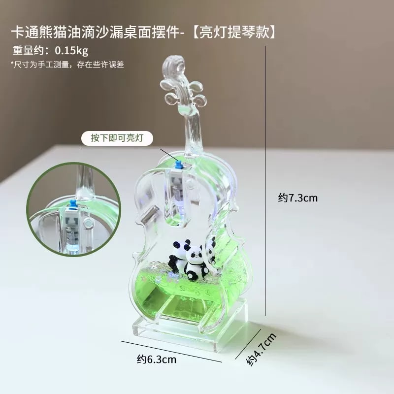 Panda Oil Drip Timer Desk Ornament photo 5