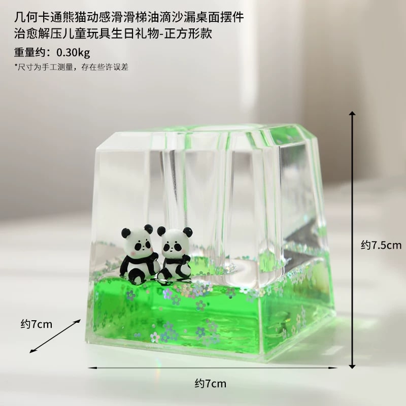 Panda Oil Drip Timer Desk Ornament photo 4
