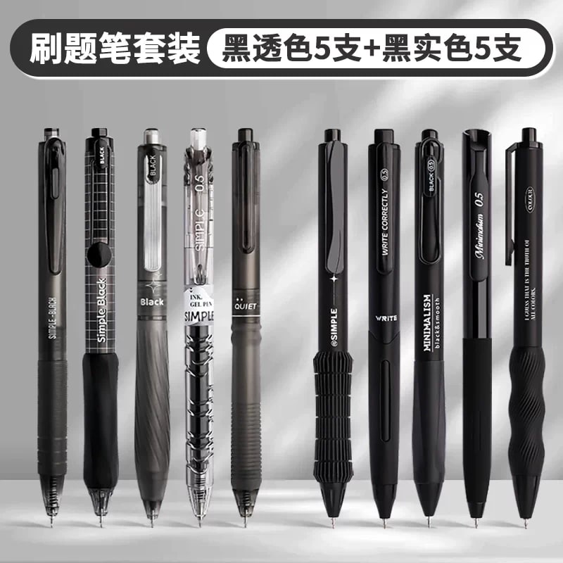 Retractable Gel Pen Multipack with ST and CS Tips photo 6
