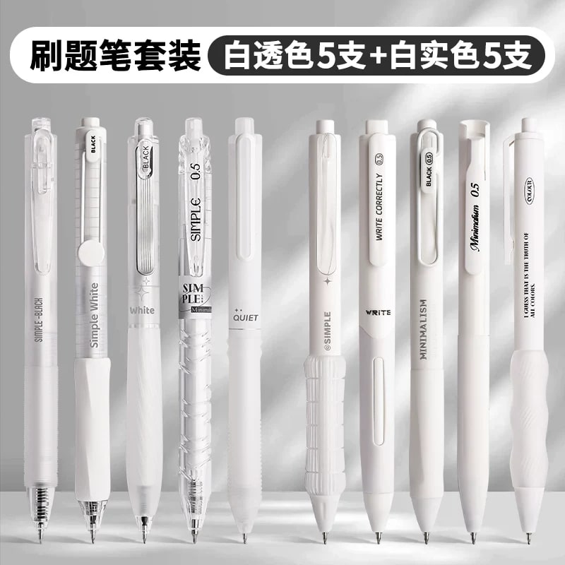 Retractable Gel Pen Multipack with ST and CS Tips photo 3