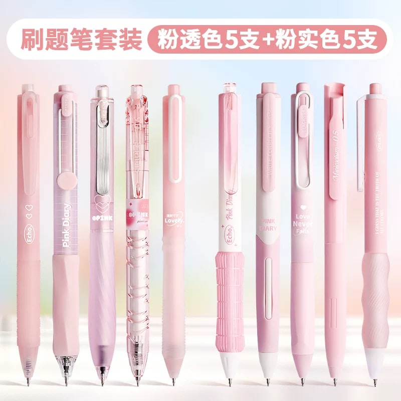 Retractable Gel Pen Multipack with ST and CS Tips photo 4