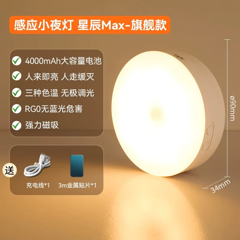 NVC Rechargeable Motion-Sensor LED Night Light photo 4