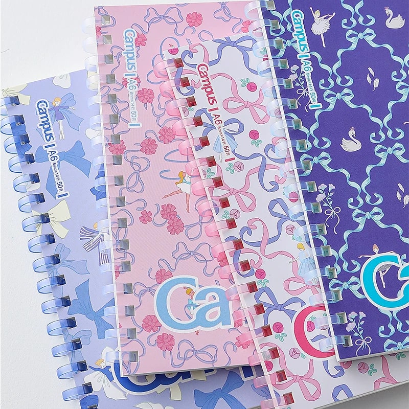 KOKUYO Campus Soft Ring Notebook, A6 to B5 photo 2