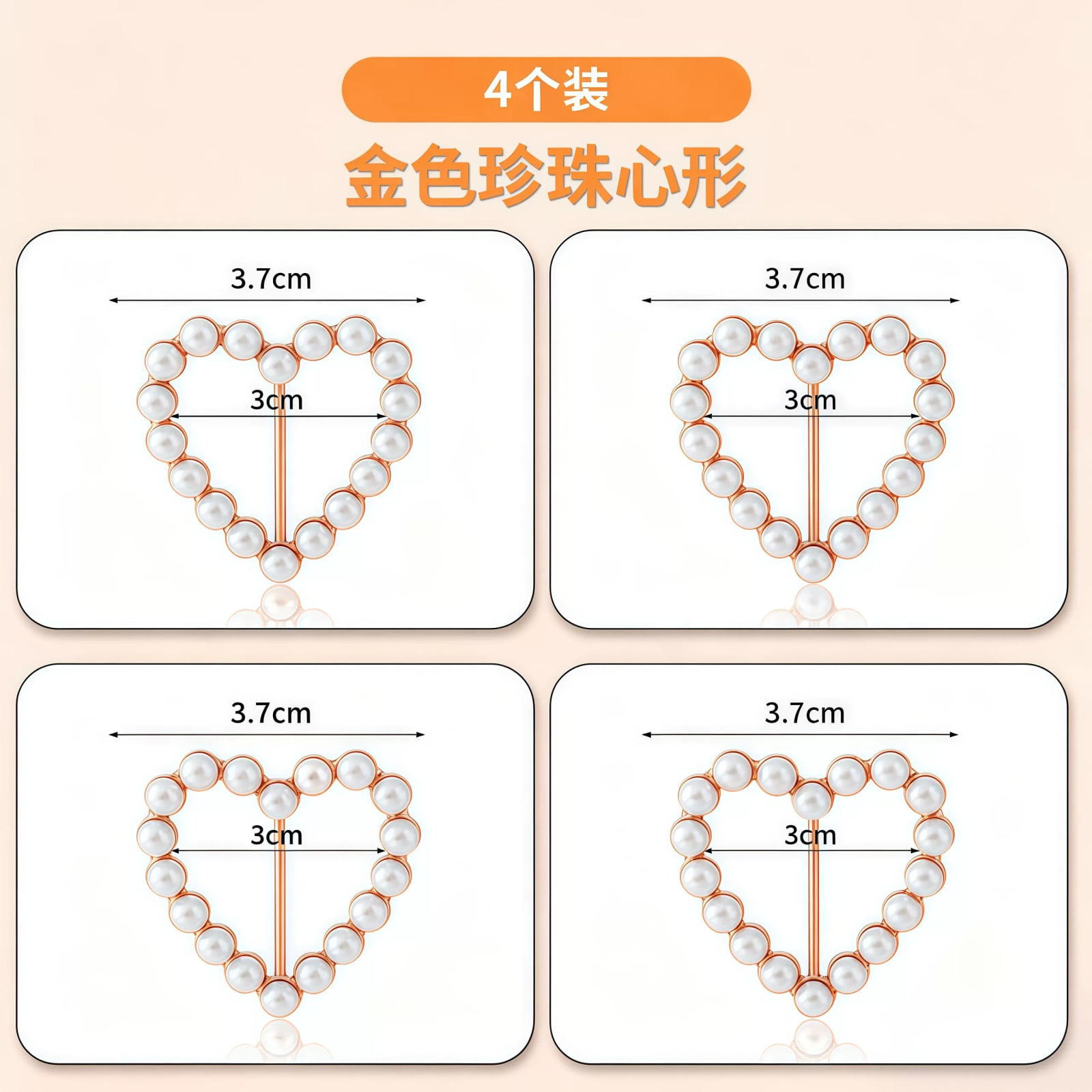 Pearl Scarf and Shirt Knot Rings photo 6