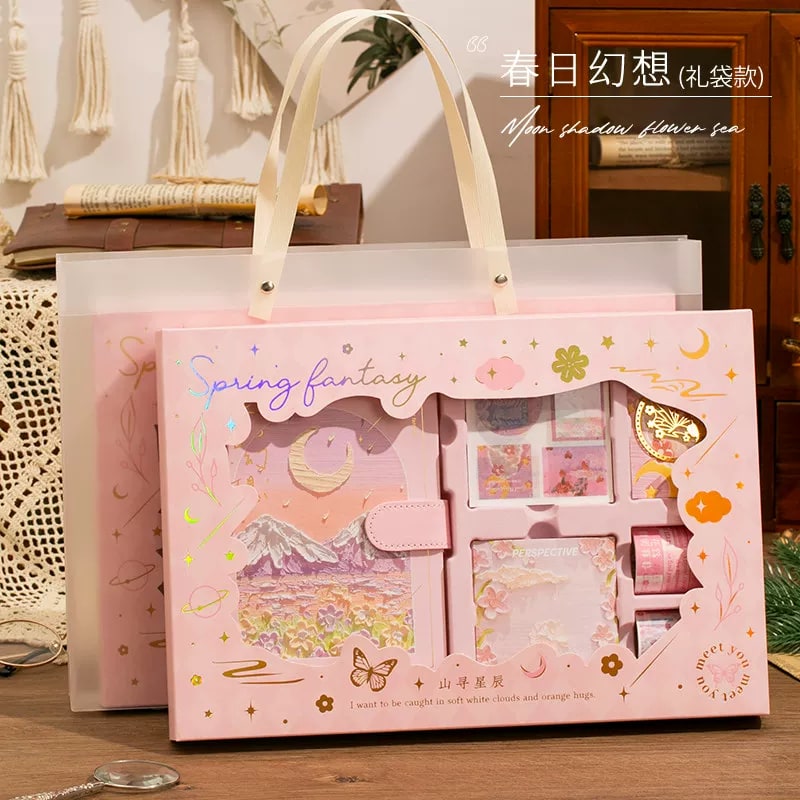 Illustrated Journal and Stationery Gift Set photo 3